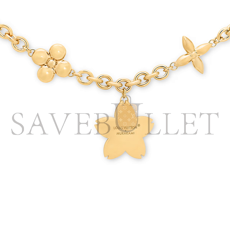 LOUIS VUITTON MURAKAM LV X TM CHERRY BLOSSOM BAG CHAIN M02540